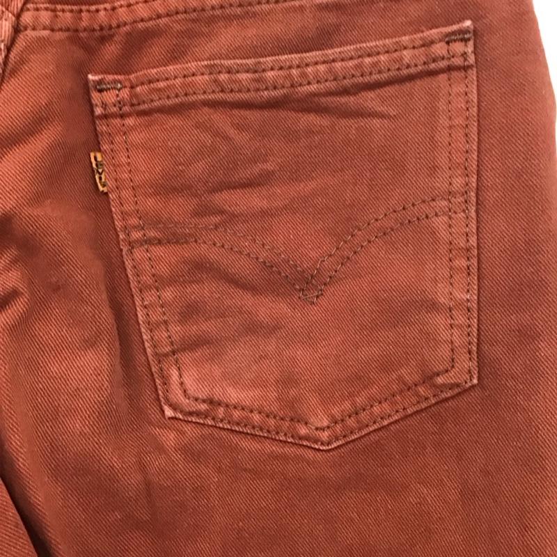 リーバイス Levi s パンツ デニム、ジーンズ 40555-2873 90年代 RELAXED FIT W32 L32 31インチ 無地 橙 / オレンジ / メンズ USED 古着 中古 10133261