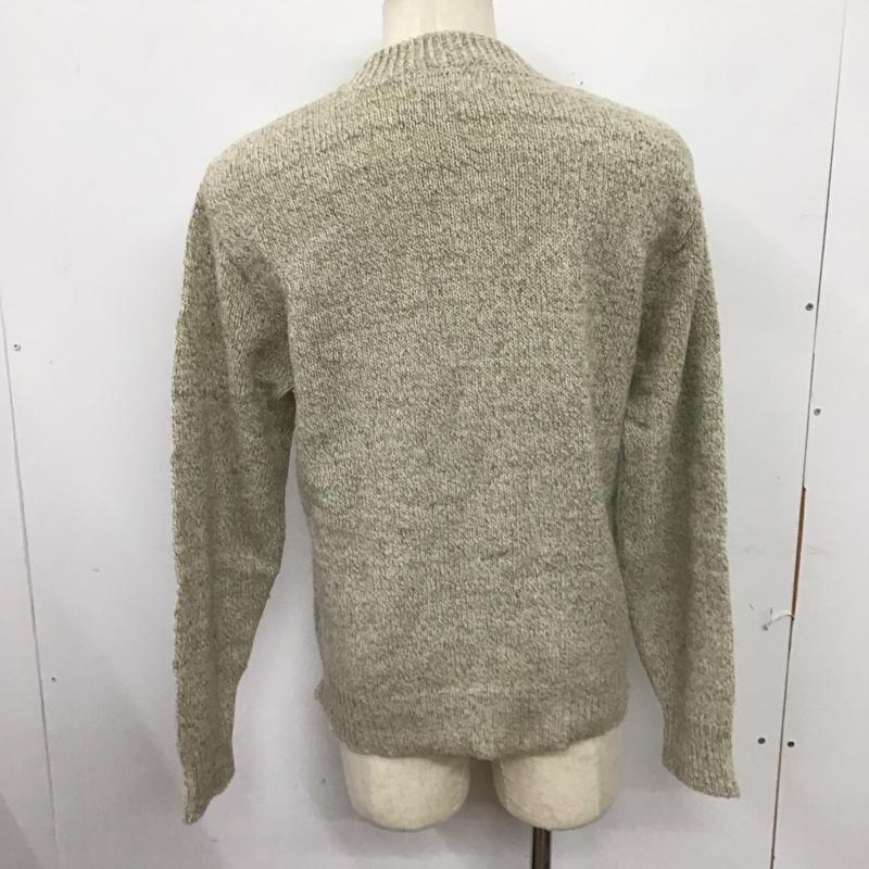 ロスコ ROTHCO ニット、セーター 長袖 長袖ニットカットソー ヘンリーネック セーター 80s usa製 無地 ベージュ / ベージュ / メンズ USED 古着 中古 10126062
