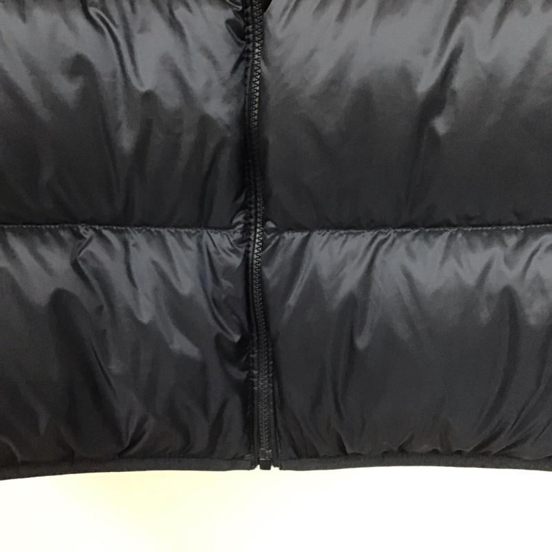 ユニクロ UNIQLO ベスト ベスト 311-439807 ダウンベスト ノースリーブジップアップジャケット アウター XXL 無地 紺 / ネイビー / メンズ USED 古着 中古 10136794