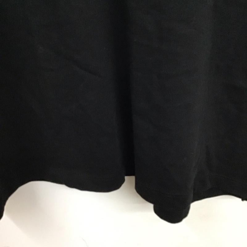 ザラ ZARA カットソー 半袖 半袖カットソー 無地Tシャツ クルーネックカットソー L 無地 黒 / ブラック / レディース USED 古着 中古 10129745