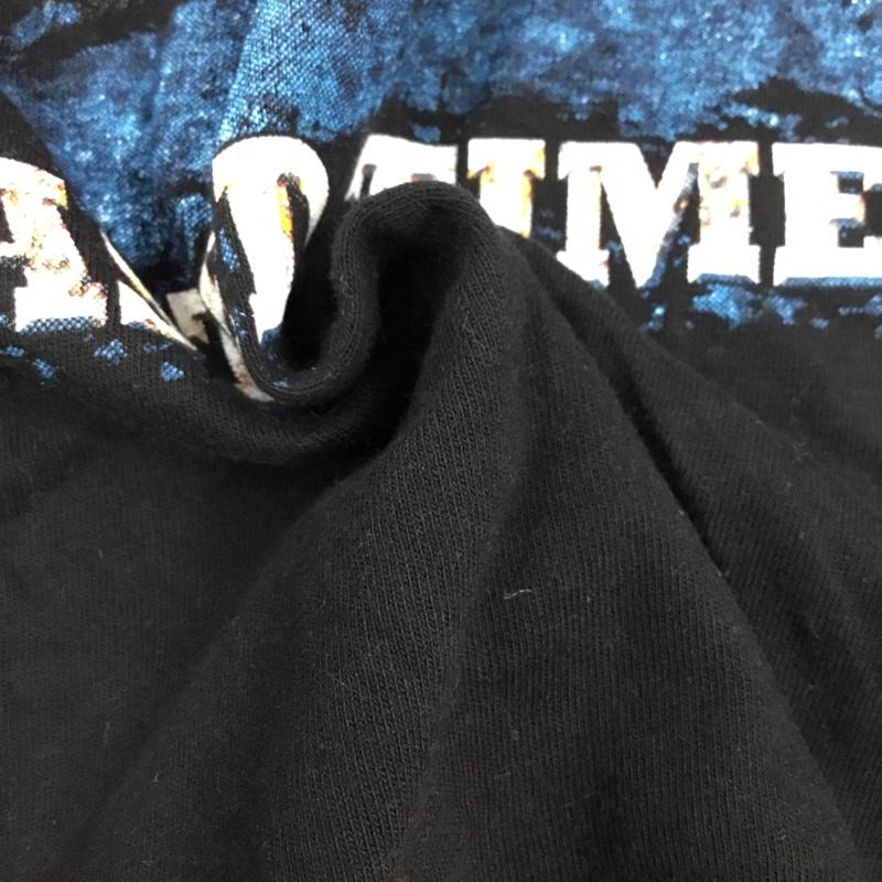 古着 USED Tシャツ 半袖 半袖カットソー プリントTシャツ クルーネックカットソー バンドTシャツ M プリント 黒 / ブラック /  メンズ USED 古着 中古 10111307