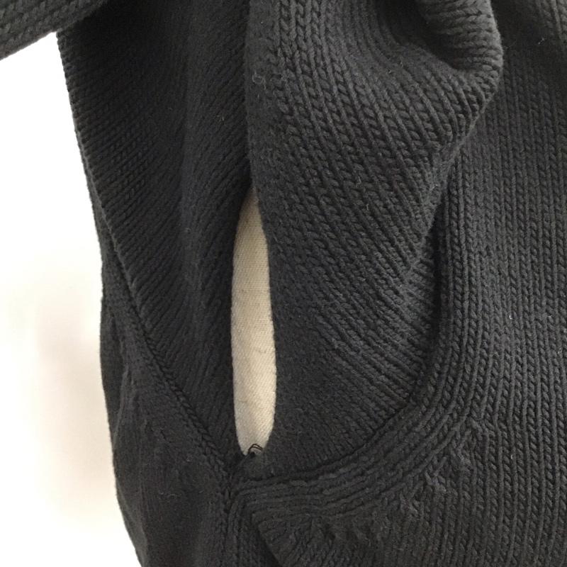 マルタンマルジェラ MARTIN MARGIELA ニット、セーター 七分袖 missdeanna 初期 長袖ニット カジュアルカットソー 無地 黒 / ブラック /  レディース USED 古着 中古 10111781
