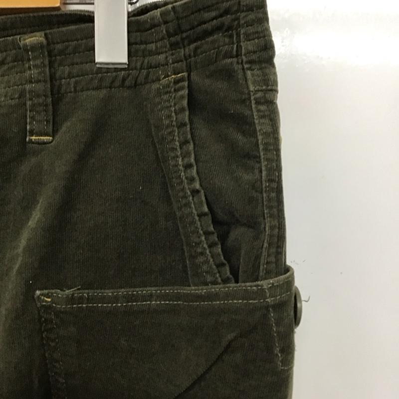 グリップスワニー GRIP SWANY パンツ デニム、ジーンズ コーデュロイパンツ スリムパンツ カジュアルパンツ ストレッチパンツ L 無地 カーキ / カーキ / メンズ USED 古着 中古 10137080