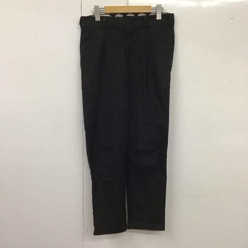 ディッキーズ Dickies パンツ ワークパンツ、ペインターパンツ ワークパンツ ワイドパンツ カジュアルパンツ M 無地 黒 / ブラック /  メンズ USED 古着 中古 10126214