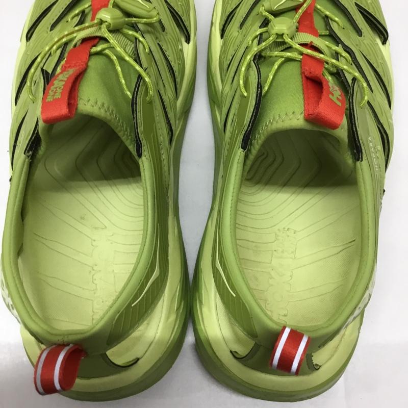 ホカオネオネ HOKA ONEONE アウトドアシューズ アウトドアシューズ 1123112DCLG HOPARA 30cm スニーカー ハイキング 30.0cm ロゴ、文字 薄緑 / ライトグリーン / メンズ USED 古着 中古 10123260