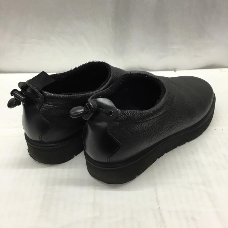 トシノスケ タケガハラ TOSHINOSUKE TAKEGAHARA カジュアルシューズ カジュアルシューズ BEAUTIFUL SHOES モックシューズ スリッポン 24.5 24.5cm 無地 黒 / ブラック / レディース USED 古着 中古 10119989