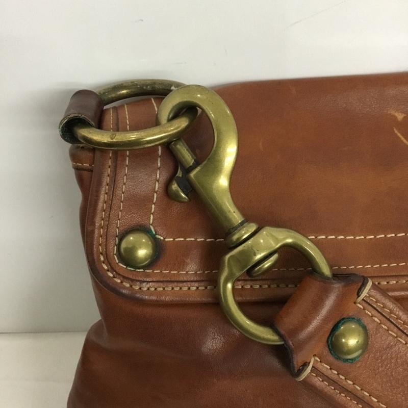 コーチ COACH トートバッグ トートバッグ K0669 10327 ワンショルダー レザー ロゴ、文字 茶 / ブラウン / レディース USED 古着 中古 10129104