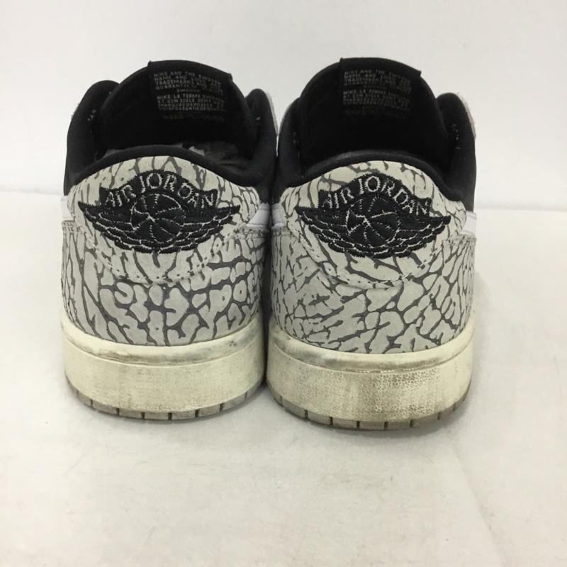 ナイキ NIKE スニーカー スニーカー CZ0790-001 AIR JORDAN 1 LOW OG 27cm 箱有 27.0cm ロゴ、文字 黒 / ブラック / X 灰 / グレー / メンズ USED 古着 中古 10138472