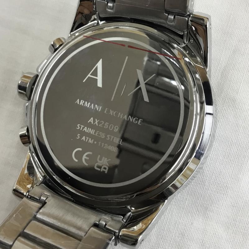 アルマーニエクスチェンジ ARMANI EXCHANGE 腕時計 アナログ(手巻き) AX2509 無地 銀 / シルバー / メンズ USED 古着 中古 10143316
