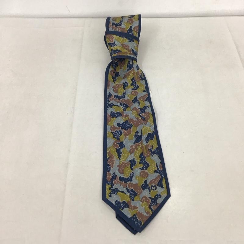 ミラ・ショーン mila schon ネクタイ ネクタイ シルク 総柄 マルチカラー / マルチカラー / メンズ USED 古着 中古 10135323