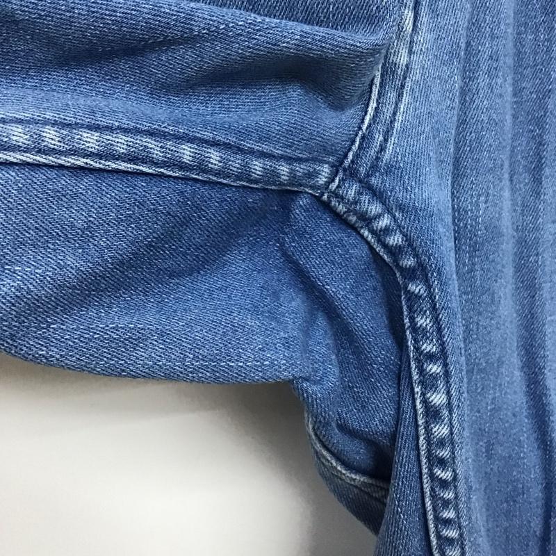 ザノースフェイス THE NORTH FACE パンツ デニム、ジーンズ nb31937 ログレッションクライミングデニム ワイドパンツ L 無地 インディゴ / インディゴ /  メンズ USED 古着 中古 10126299