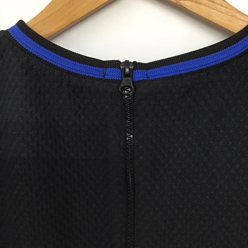 ザラ ZARA ワンピース ミニスカート L 無地 黒 / ブラック / レディース USED 古着 中古 10136657