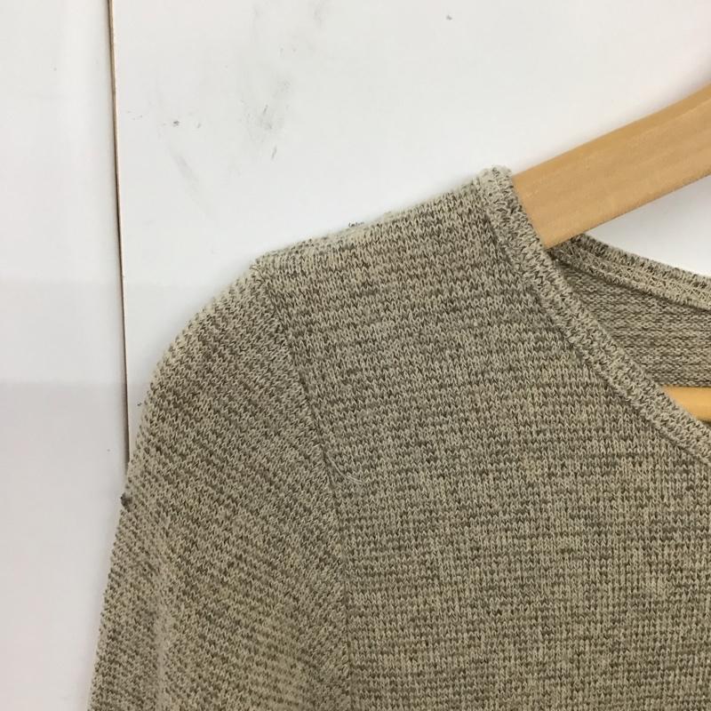 ニコアンド niko and... カットソー 長袖 長袖カットソー クルーネックカットソー ロングスリーブカットソー 無地 茶 / ブラウン / レディース USED 古着 中古 10117896
