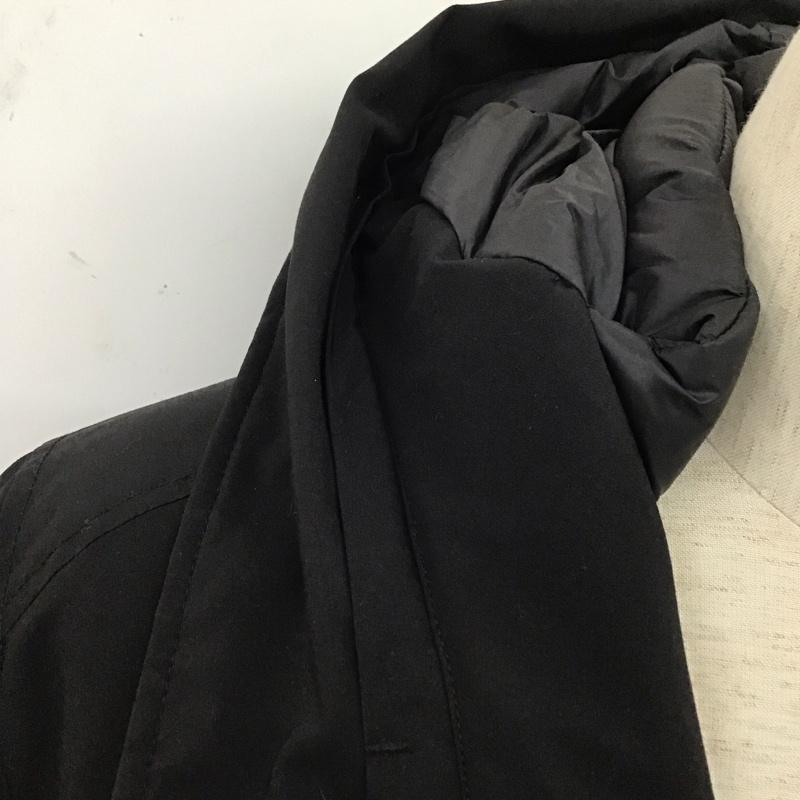 ユニクロ UNIQLO コート ダウンコート 312-429293 ウルトラウォームダウンコート M 無地 黒 / ブラック / メンズ USED 古着 中古 10110521