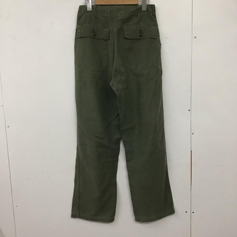 ミリタリー ミリタリー パンツ ワークパンツ、ペインターパンツ ミリタリーパンツ ワイドパンツ カジュアルパンツ 60s ベイカー 30インチ 無地 カーキ / カーキ / メンズ USED 古着 中古 10134960