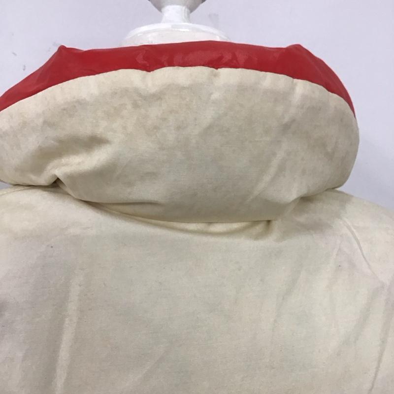 モンクレール MONCLER ジャケット、上着 ジャンパー、ブルゾン ジップアップジャケット ジャンパー ジャケット ダウンジャケット アウター ロゴ、文字 赤 / レッド / レディース USED 古着 中古 10124347