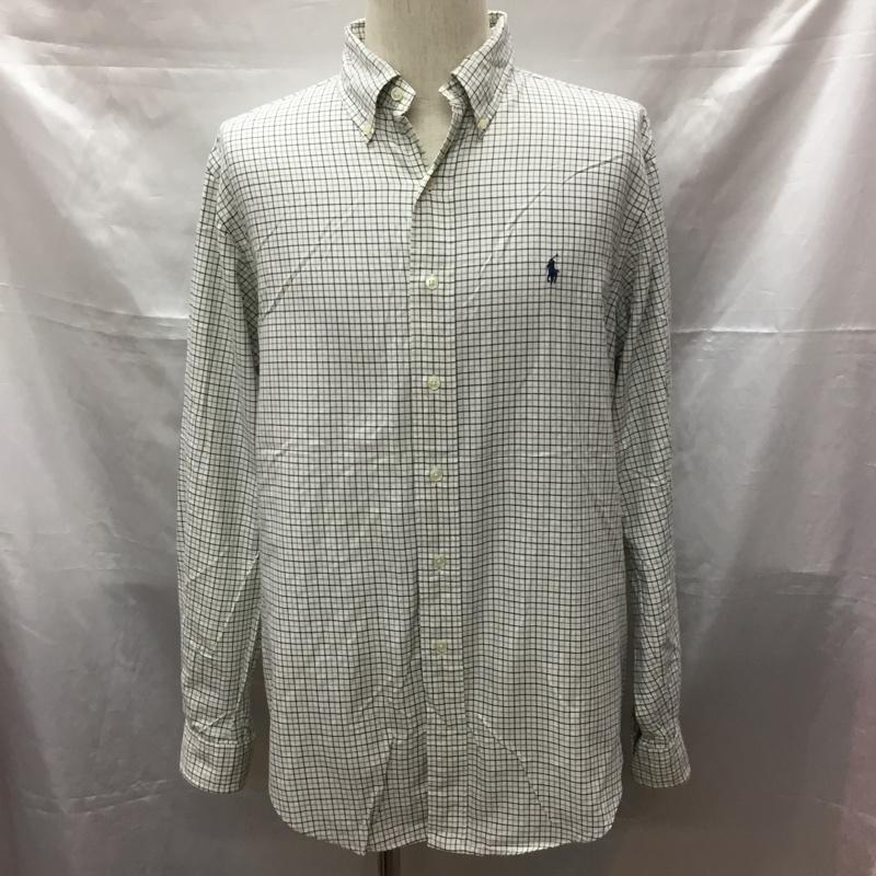 ラルフローレン RALPHLAUREN シャツ、ブラウス 長袖 長袖シャツ チェックシャツ カラーシャツ 長袖カットソー M チェック マルチカラー / マルチカラー /  メンズ USED 古着 中古 10113323