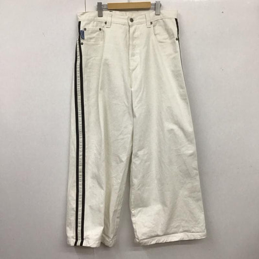 キックウエア KIK WEAR パンツ デニム、ジーンズ 36インチ 無地 白 / ホワイト /  メンズ USED 古着 中古 10126411