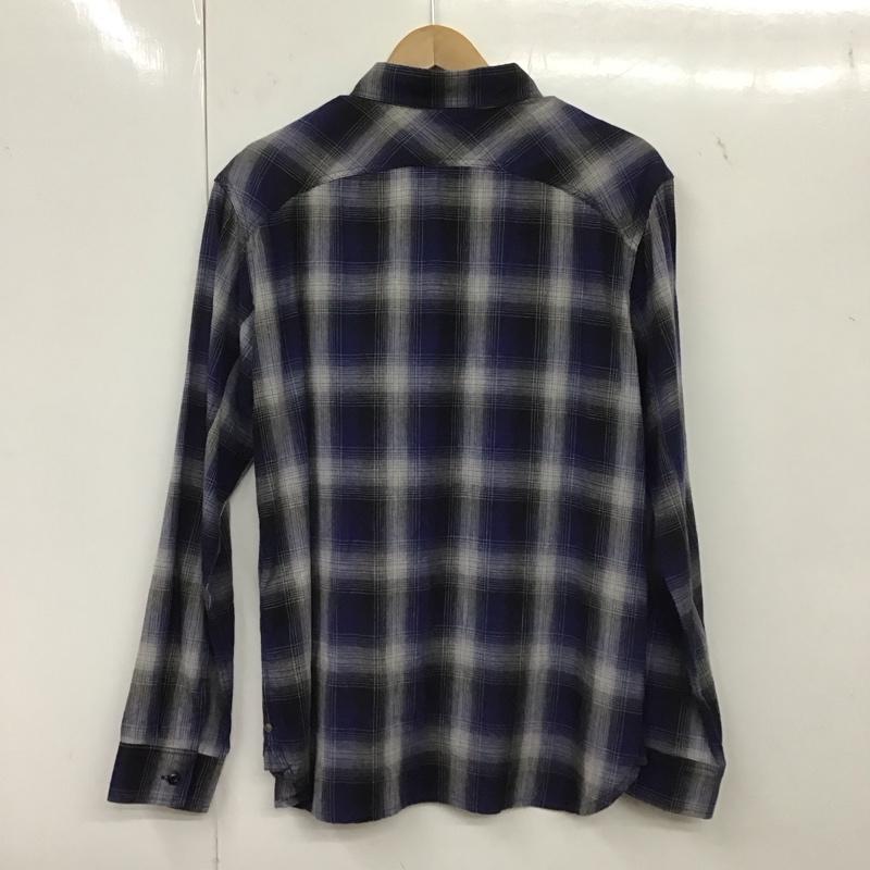 ベンデイビス BEN DAVIS シャツ、ブラウス 長袖 長袖シャツ チェックシャツ カラーシャツ L チェック マルチカラー / マルチカラー / メンズ USED 古着 中古 10138719