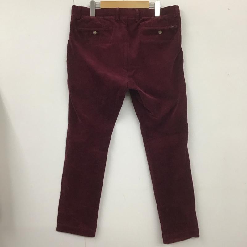ポロラルフローレン POLO RALPH LAUREN ボトムス ボトムス コーデュロイ 34インチ 無地 えんじ / ワインレッド / メンズ USED 古着 中古 10108067