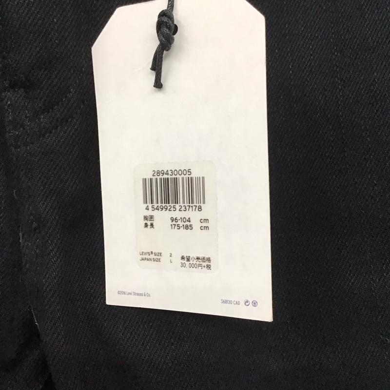 リーバイスメイドアンドクラフテッド Levi s Made & Crafted パンツ デニム、ジーンズ デニムパンツ スリムパンツ カジュアルパンツ 31インチ 無地 黒 / ブラック / メンズ USED 古着 中古 10133316