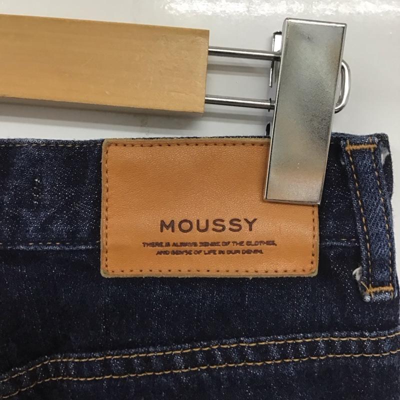 マウジー MOUSSY パンツ デニム、ジーンズ 010CAS11-5170-2 GBL MV WIDE STRAIGHT 無地 インディゴ / インディゴ / レディース USED 古着 中古 10137819