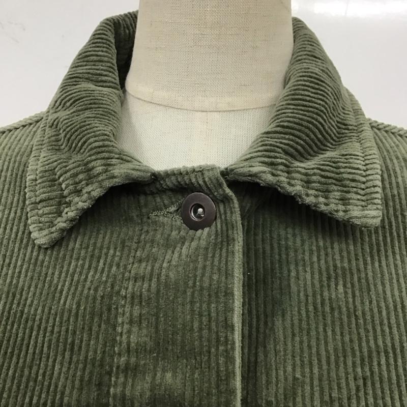 ザラ ZARA ジャケット、上着 ジャケット、ブレザー コーデュロイ シャツジャケット M 無地 カーキ / カーキ / レディース USED 古着 中古 10110283