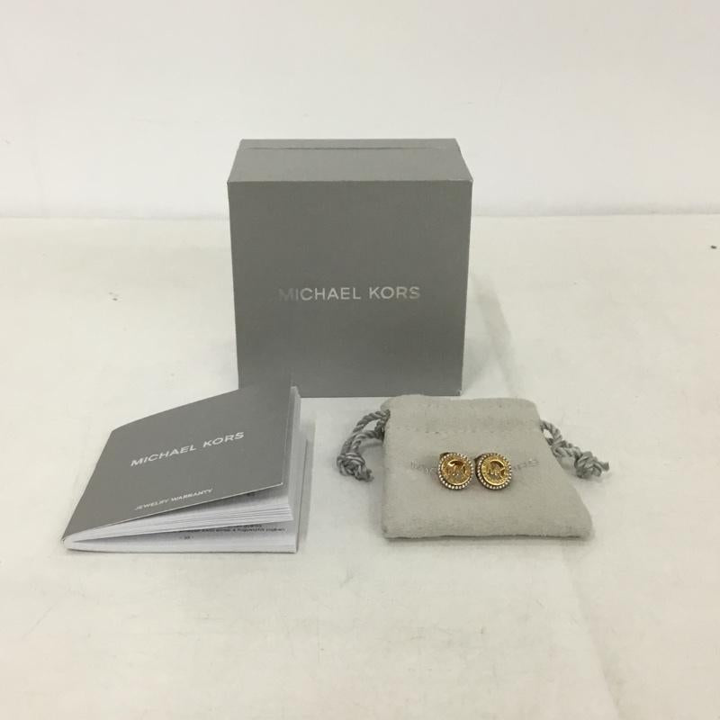 マイケルコース MICHAEL KORS アクセサリー ピアス 両耳用 箱有 ロゴ、文字 金 / ゴールド / レディース USED 古着 中古 10138869