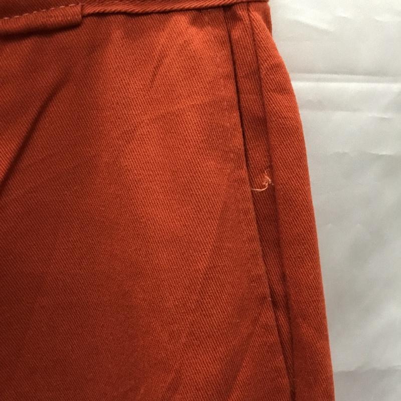 ディッキーズ Dickies パンツ ワークパンツ、ペインターパンツ ワークパンツ ワイドパンツ カジュアルパンツ skateboading 31インチ ロゴ、文字 橙 / オレンジ /  メンズ USED 古着 中古 10121986