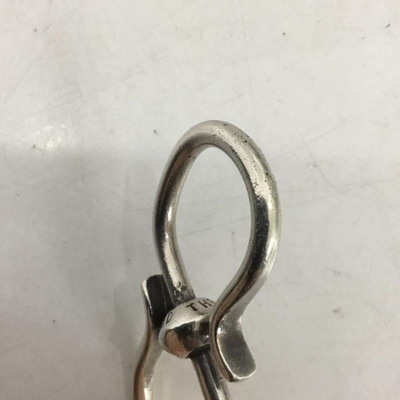 フラットヘッド The Flat Head キーホルダー キーホルダー エイトフック キーリング ロゴ、文字 銀 / シルバー / メンズ USED 古着 中古 10141903