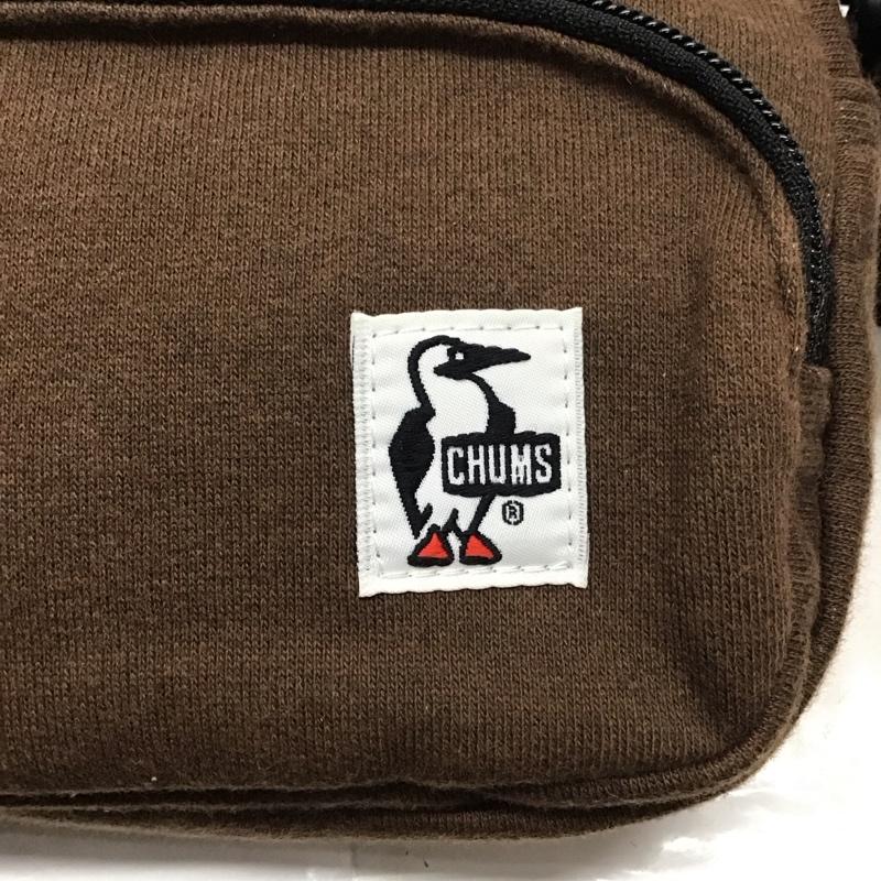 チャムス CHUMS ショルダーバッグ ショルダーバッグ ロゴ、文字 茶 / ブラウン / メンズ USED 古着 中古 10115063