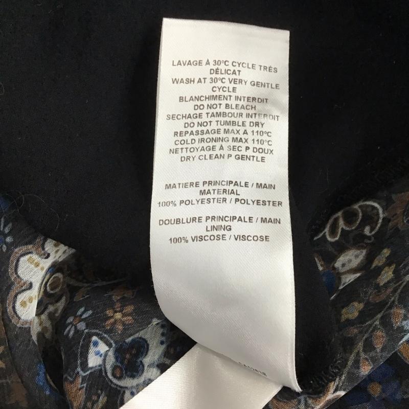 シーバイクロエ SEE BY CHLOE カットソー 長袖 CHS18WHT05027 プルオーバーブラウス シースルー 36 総柄 マルチカラー / マルチカラー / レディース USED 古着 中古 10122659