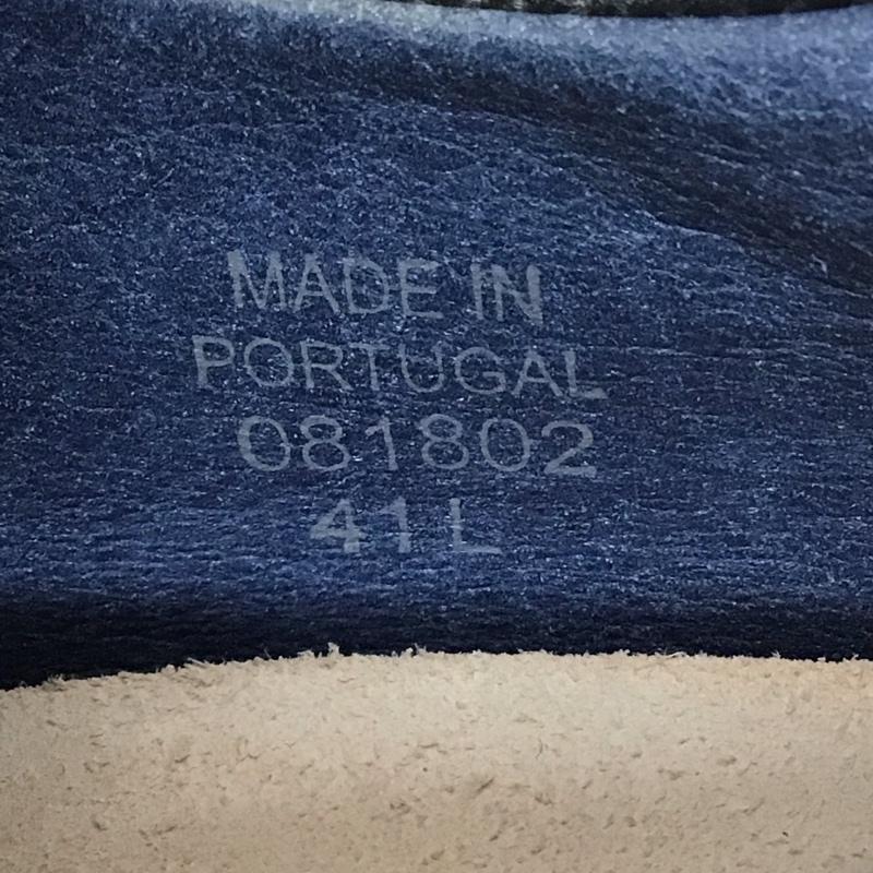 ビルケンシュトック BIRKENSTOCK 革靴 革靴 081802 JAREN ジャレン ドレスシューズ 41L 箱有 無地 黒 / ブラック / メンズ USED 古着 中古 10113431