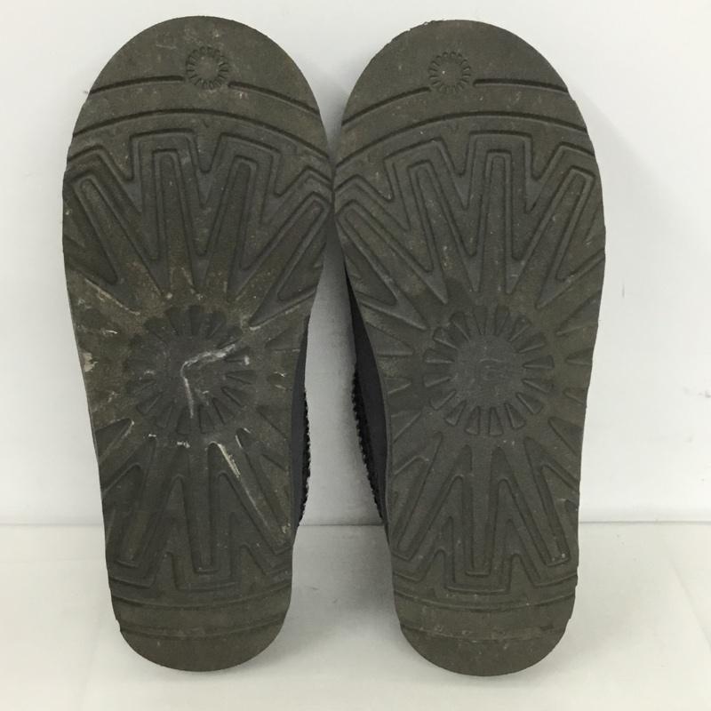 アグ UGG スリッポン スリッポン 5950 TASMAN 25cm 25.0cm ロゴ、文字 灰 / グレー / レディース USED 古着 中古 10128290