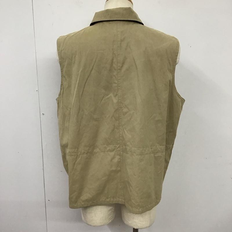 古着 USED ベスト ベスト ORVIS リバーシブル XL 無地 黒 / ブラック / X ベージュ / ベージュ / メンズ USED 古着 中古 10115704