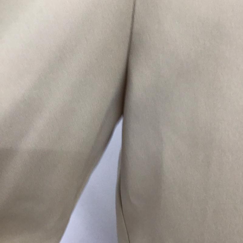 オペークドットクリップ OPAQUE.CLIP シャツ、ブラウス 長袖 長袖シャツ ノーカラーシャツ 長袖カットソー L 無地 ベージュ / ベージュ / レディース USED 古着 中古 10114330