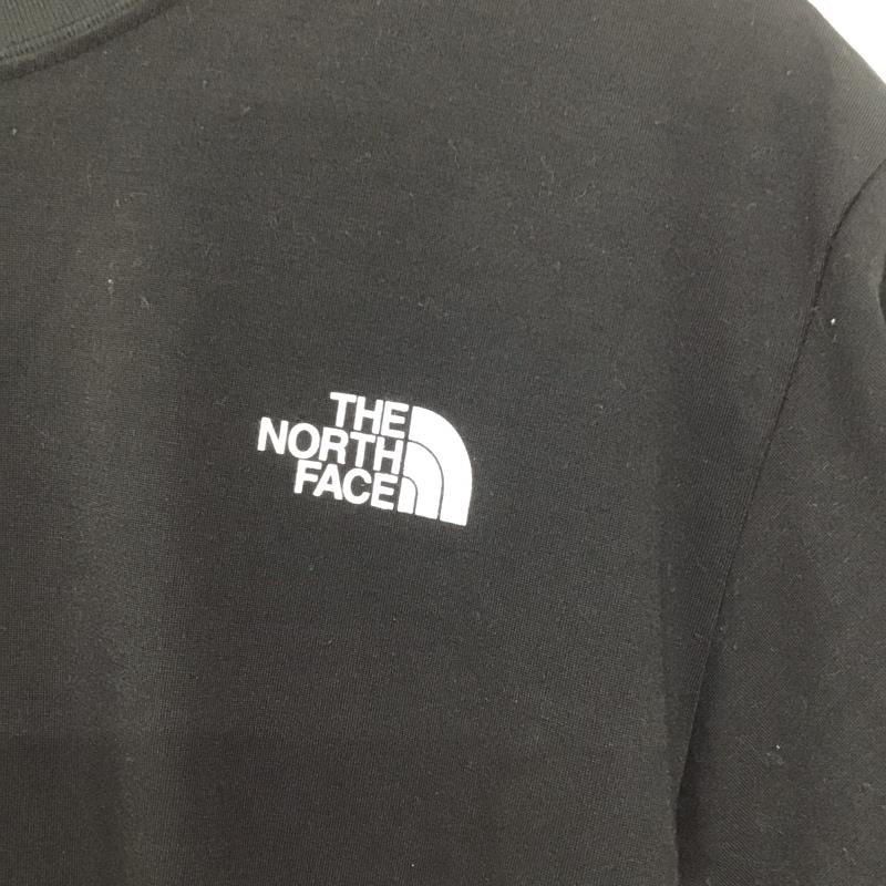 ザノースフェイス THE NORTH FACE Tシャツ 半袖 nt32150 半袖カットソー プリントTシャツ S ロゴ、文字 黒 / ブラック / メンズ USED 古着 中古 10136579