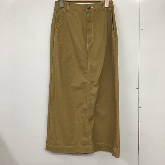 ローリーズファーム LOWRYS FARM スカート ロングスカート M 無地 ベージュ / ベージュ /  レディース USED 古着 中古 10133154
