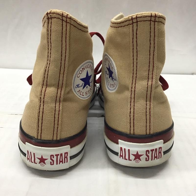 コンバース CONVERSE スニーカー スニーカー 1B937 MTポップ HI オールスター 23cm 23.0cm ロゴ、文字 ベージュ / ベージュ / X 白 / ホワイト / X えんじ / ワインレッド / レディース USED 古着 中古 10116231