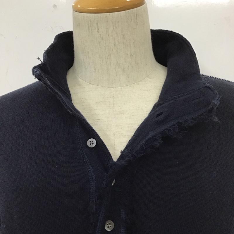 ラルフローレン RALPHLAUREN カットソー 長袖 長袖カットソー ヘンリーネックカットソー ロングスリーブカットソー XL 無地 紺 / ネイビー / メンズ USED 古着 中古 10108039