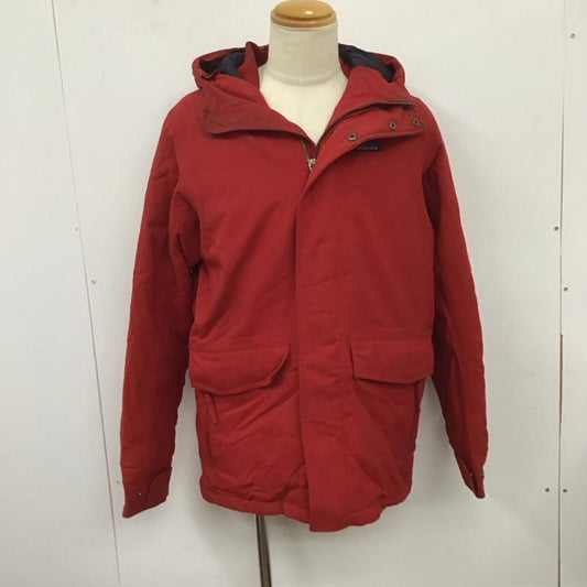 パタゴニア patagonia ジャケット、上着 ジャケット、ブレザー ジップアップジャケット パーカージャケット アウター M ロゴ、文字 赤 / レッド /  メンズ USED 古着 中古 10127658