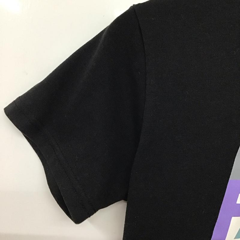 ザノースフェイス THE NORTH FACE Tシャツ 半袖 NTW31904 S/S TNF ROCK 3D Tee M ロゴ、文字 X プリント 黒 / ブラック / レディース USED 古着 中古 10130285