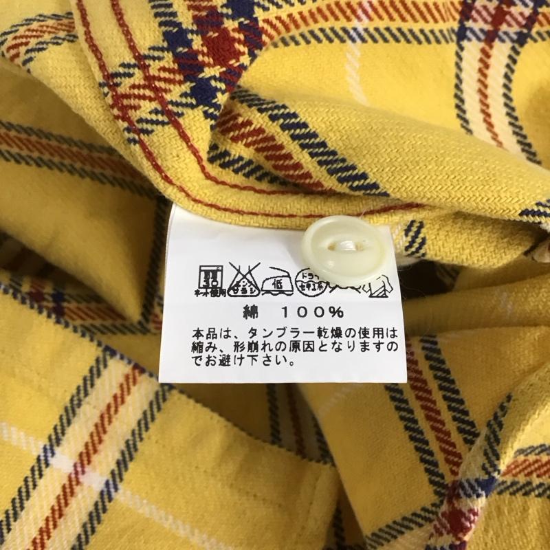 シュガーケーン SUGAR CANE シャツ、ブラウス 長袖 S チェック マルチカラー / マルチカラー / メンズ USED 古着 中古 10126551