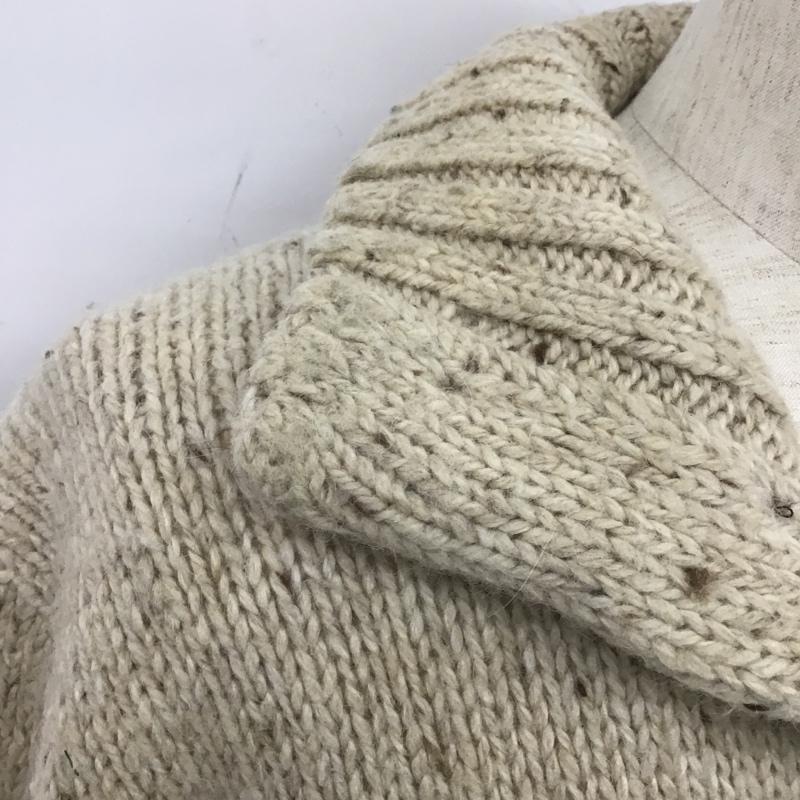 ポロバイラルフローレン Polo by RALPH LAUREN ニット、セーター 長袖 ハイネック LL 無地 ベージュ / ベージュ / メンズ USED 古着 中古 10106062