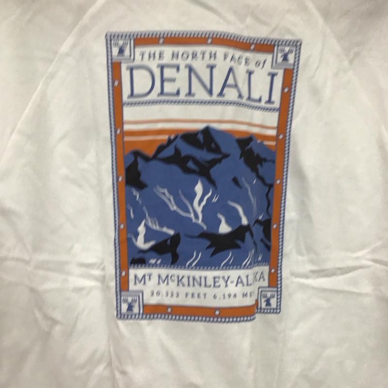 ザノースフェイス THE NORTH FACE Tシャツ 半袖 NF0A87NUFN41 XL ロゴ、文字 X プリント 白 / ホワイト / メンズ USED 古着 中古 10132501