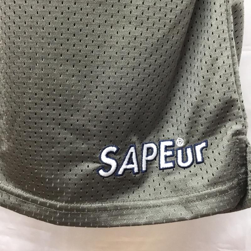 サプール SAPEur パンツ ショートパンツ ハーフパンツ ショートパンツ スポーツウェア カジュアルパンツ M 無地 灰 / グレー / メンズ USED 古着 中古 10109327