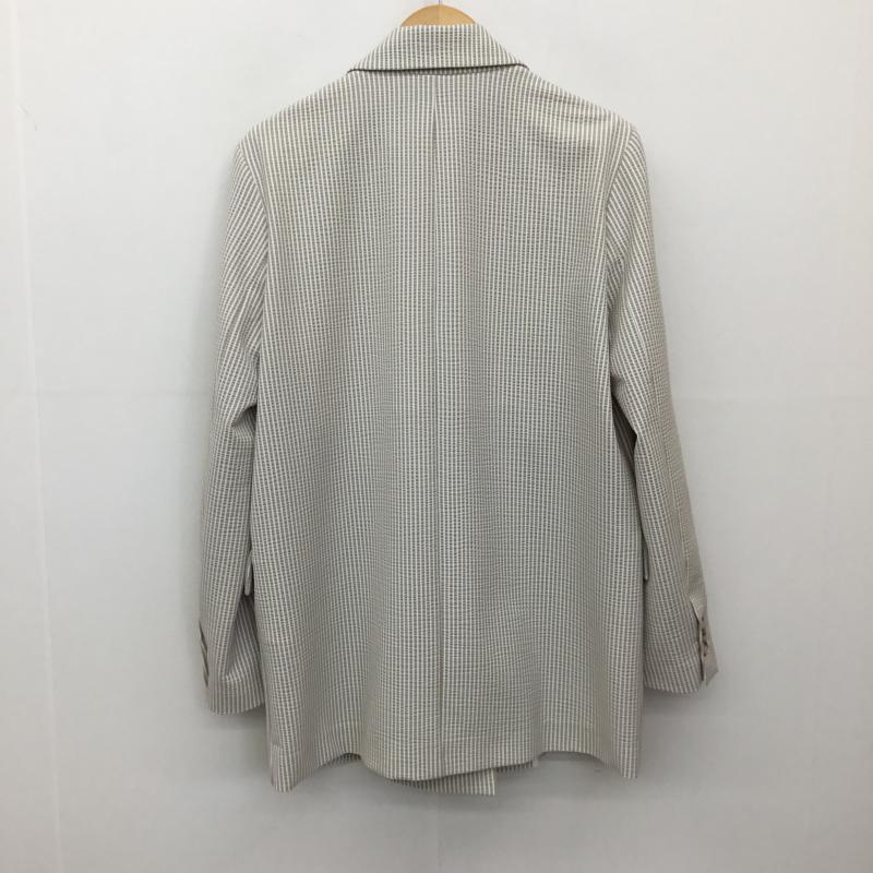 ザラ ZARA ジャケット、上着 ジャケット、ブレザー S チェック ベージュ / ベージュ / レディース USED 古着 中古 10136778
