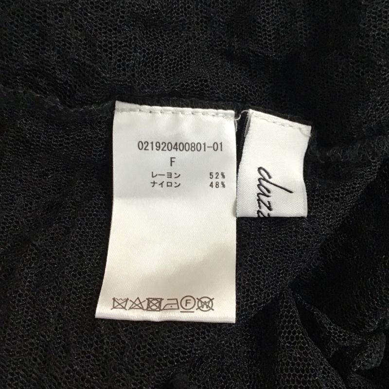 ダズリン dazzlin カットソー 長袖 FREE 無地 黒 / ブラック / レディース USED 古着 中古 10121478