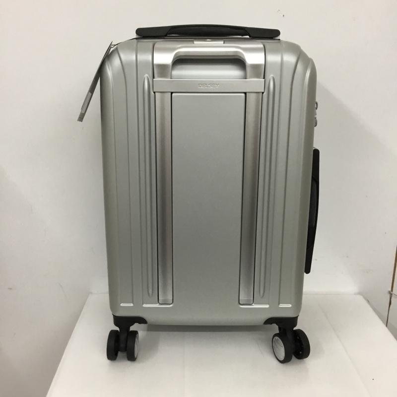 デルセー DELSEY スーツケース、トランク スーツケース、トランク 00 2073801 機内持ち込み 無地 銀 / シルバー / メンズ USED 古着 中古 10125127