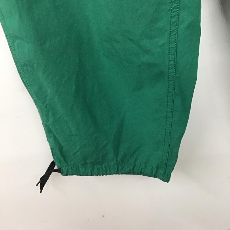 ニコアンド niko and... パンツ ワークパンツ、ペインターパンツ T214DL01AD ワイドバルーンパンツ M 無地 緑 / グリーン / レディース USED 古着 中古 10137252